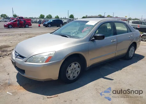 2003 Honda Accord 2.4 Lx из США, поврежденный, VIN JHMCM56363C035756